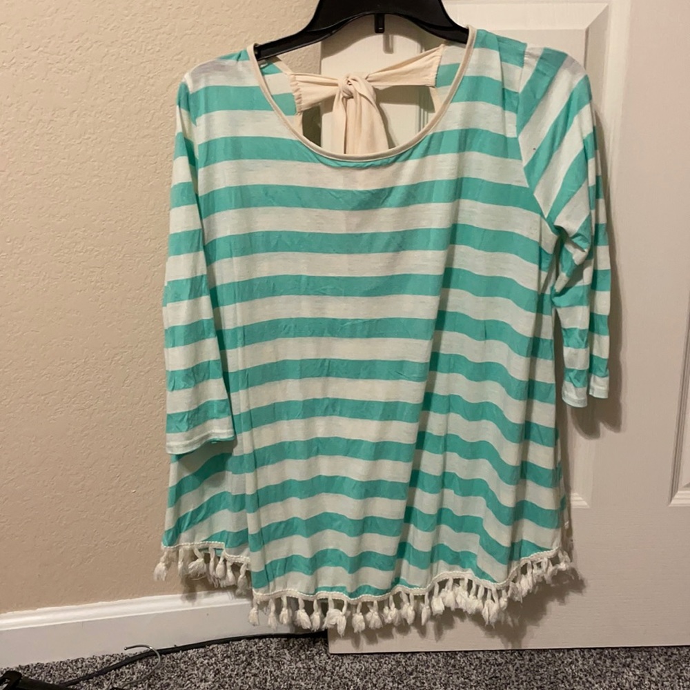 Filly flair striped shirt